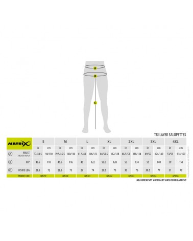 Spodnie Przeciwdeszczowe Matrix Tri-Layer Salopettes 25K