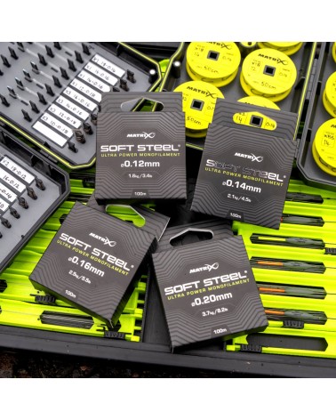 Żyłka Matrix Soft Steel Ultra Power Monofilament 100m