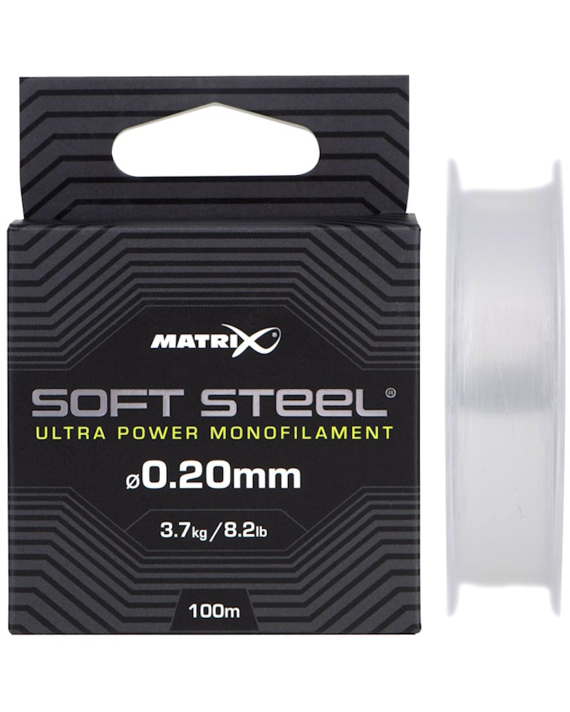 Żyłka Matrix Soft Steel Ultra Power Monofilament 0.20mm 3.70kg 8.20lb 100m
