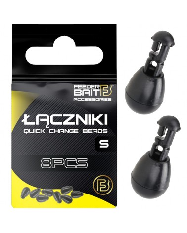 Łączniki Method Feeder Do Wymiany Przyponu Feeder Bait Quick Change S 8szt.