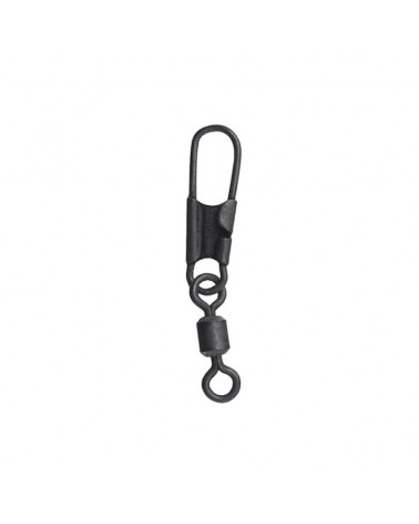 Agrafka Z Krętlikiem Feeder Bait Snap Link Swivels 8mm 10szt.
