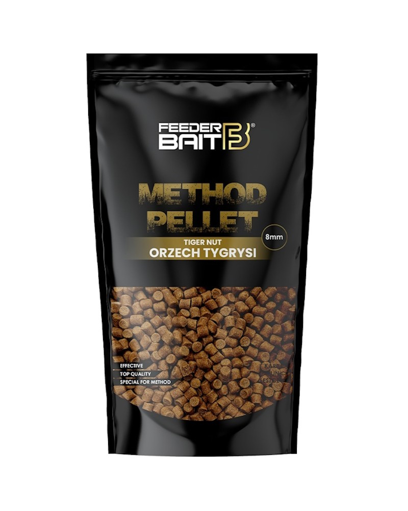 Pellet Zanętowy Feeder Bait Orzech Tygrysi 8mm 800g