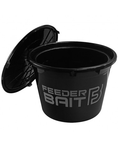 Wiadro 13L Feeder Bait Komplet z Miską 4L Pokrywą