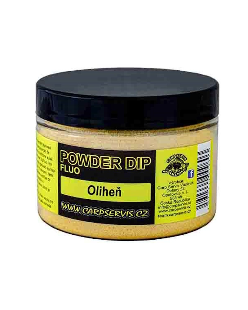 Dip Do Kulek Przynęt Haczykowych CS Vaclavik Fluo Powder Kałamarnica Oliheň 70g