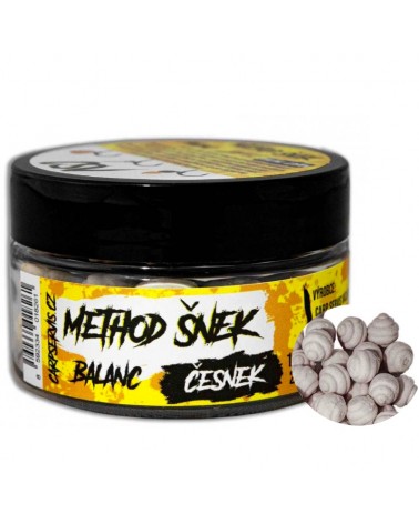 Przynęta Method Ślimak CS Vaclavik Balanc Czosnek Česnek 12mm 22g