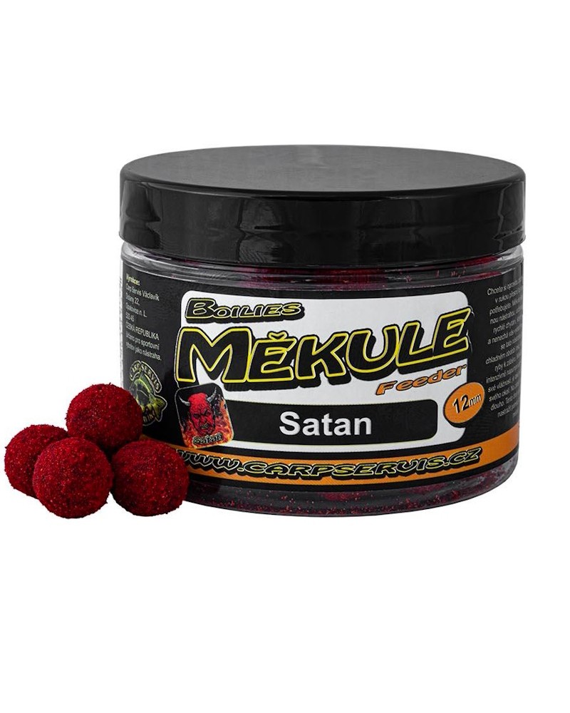 Kulki Haczykowe CS Vaclavik Miękkie Feederowe Satan Szatan 12mm 100g