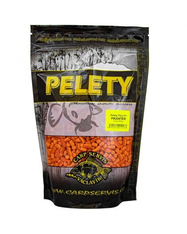 Pellet Carp Servis Vaclavik Fluo F1 Pikanter Oranžová 6mm 800g