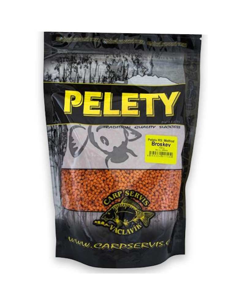 Pellet Do Koszyka CS Vaclavik RS Method Brzoskwinia Broskev 3-4mm 700g