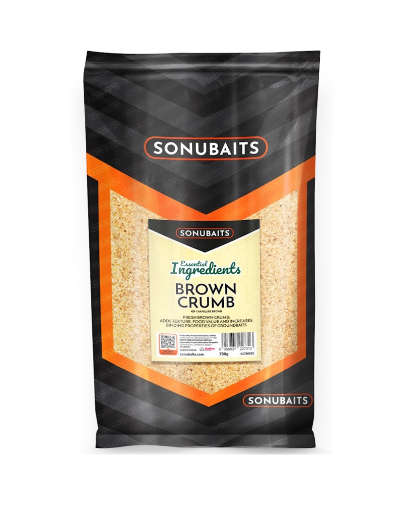Dodatek Zanętowy Sonubaits Essential Ingredients Brown Crumb Ciemne Pieczywo Bułka 700g