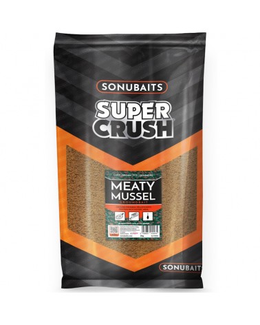 Zanęta Sonubaits Supercrush Meaty Mussel Method Mix 2kg
