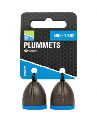 Gruntomierz Preston Plummets 45g 2szt.