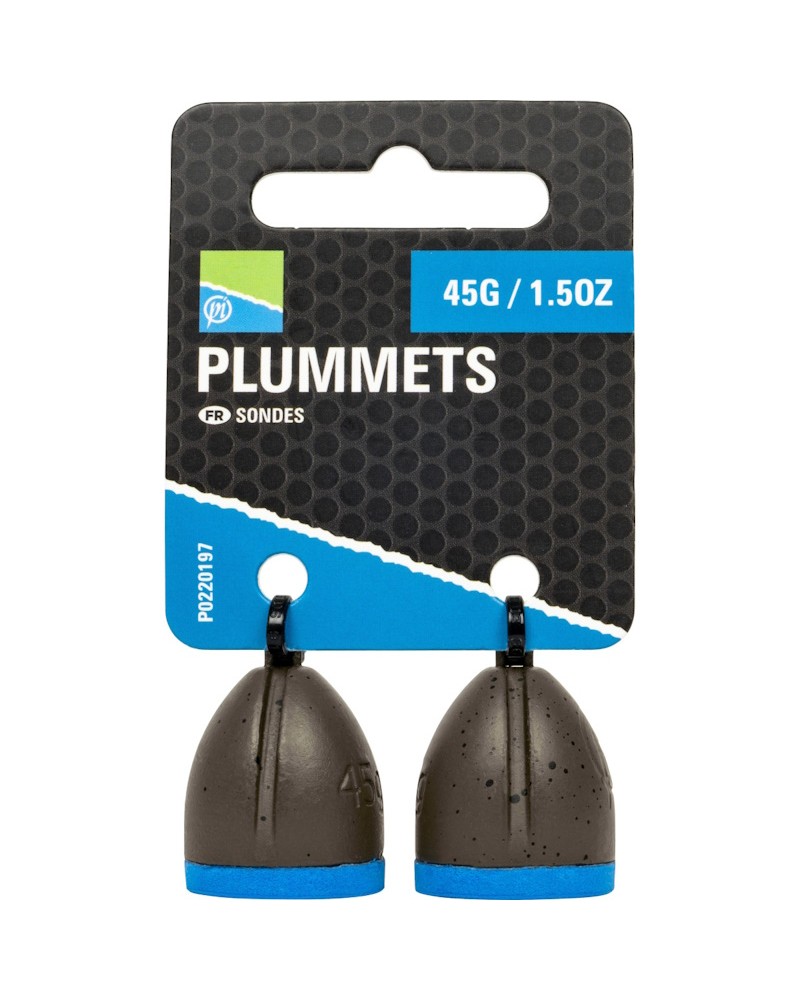 Gruntomierz Preston Plummets 45g 2szt.