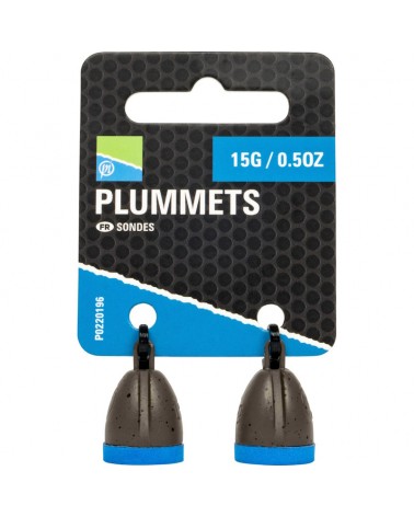 Gruntomierz Preston Plummets 15g 2szt.