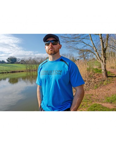Koszulka Wędkarska Preston Blue Breeze T-Shirt