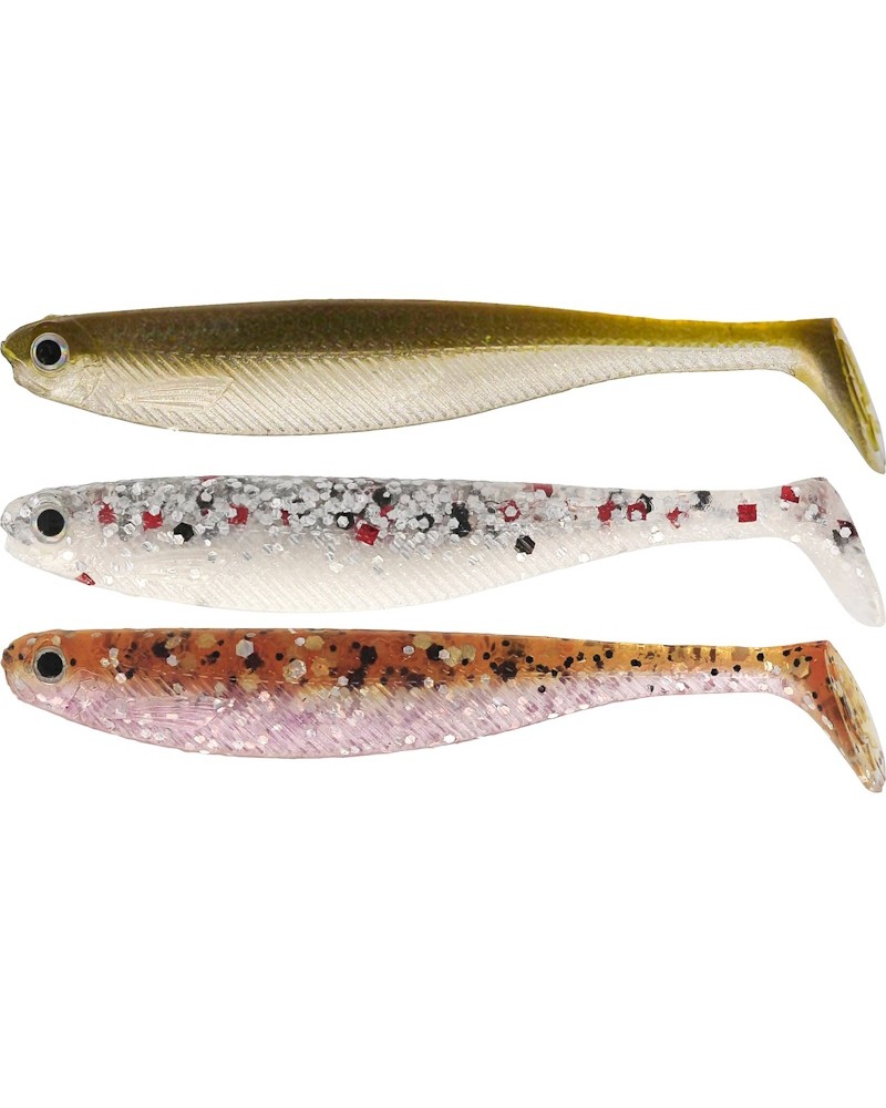 Guma Ripper Westin ShadTeez Slim 4.7cm 1g Clear Water Mix 23 6szt.