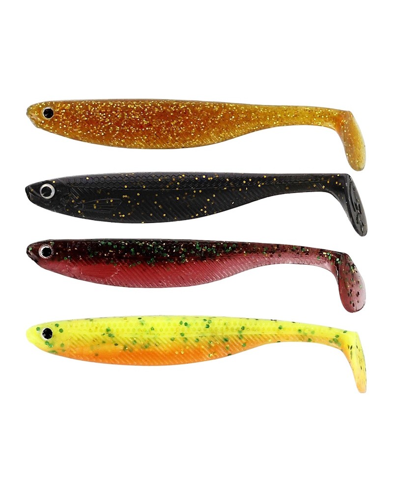 Guma Ripper Westin ShadTeez Slim 5cm 1g Dark Water Mix 15 4szt.