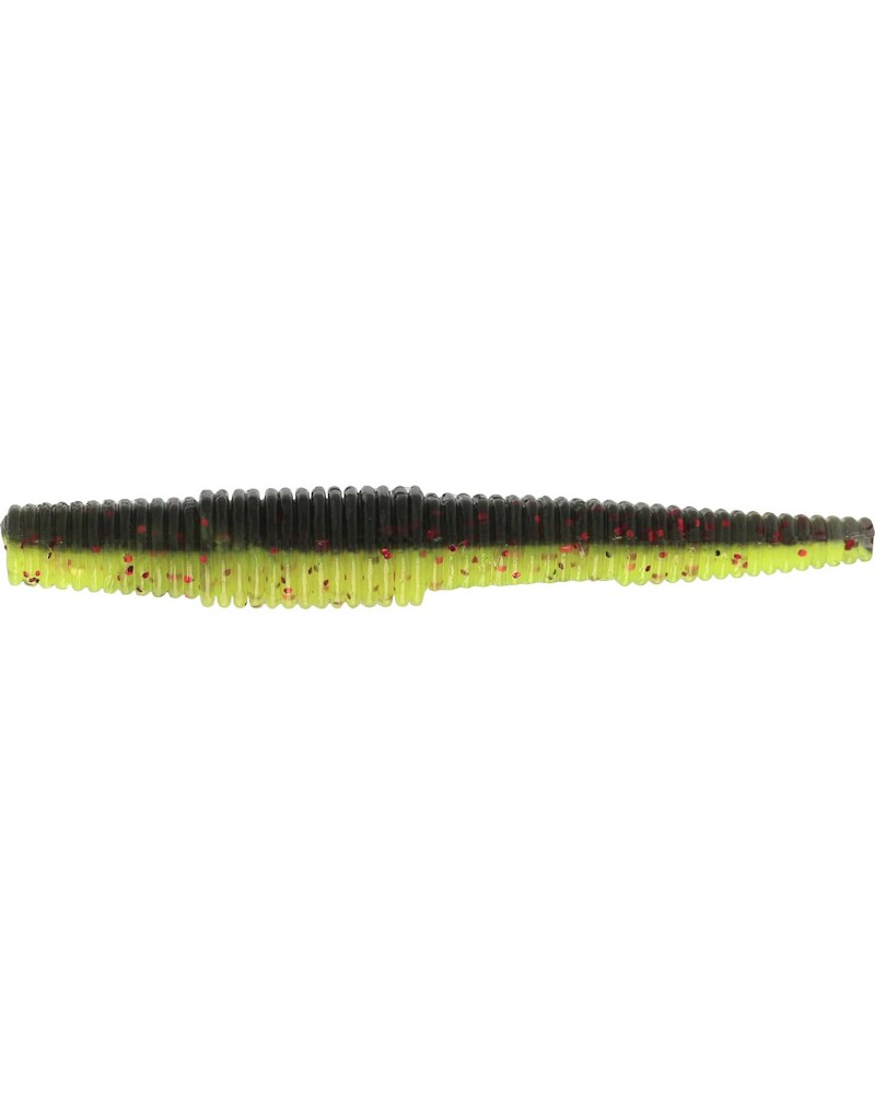 Guma Robak Westin Ned Worm Slim 5.5cm 1.5g Black Chartreuse 1szt.