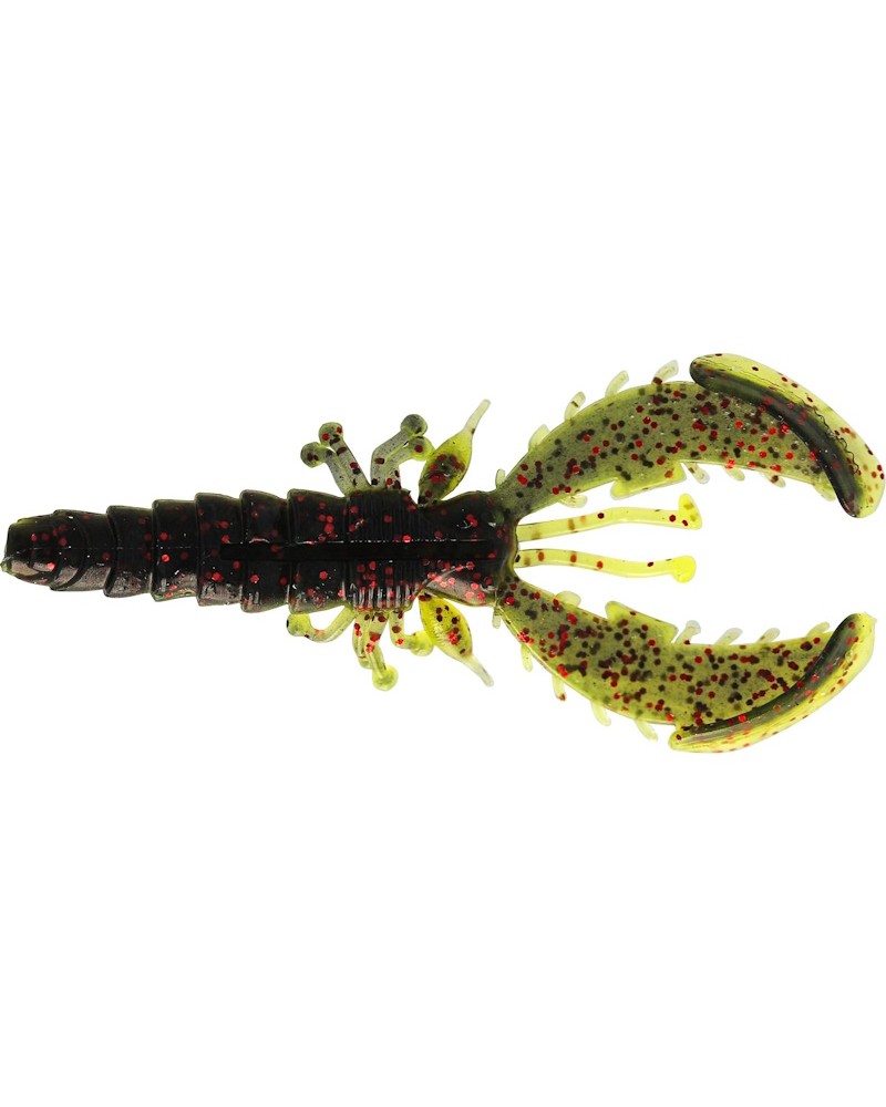 Guma Raczek Westin Crecraw Slim Creaturebait 5.5cm 1.5g Black/Chartreuse 1szt.