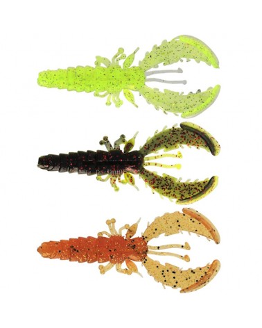 Guma Raczek Westin Crecraw Slim Creaturebait 5.5cm 1.5g Dark Water Mix 22 6szt.