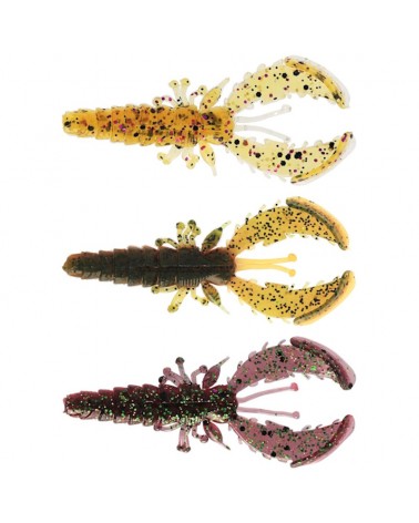 Guma Raczek Westin Crecraw Slim Creaturebait 5.5cm 1.5g Clear Water Mix 22 6szt.