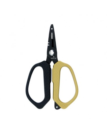 Nożyczki/Szczypce 2w1 Westin Braid Scissor Splitring Plier Stainless 5" 12.5cm Black/Sand