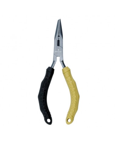 Szczypce Do Kółek Łącznikowych Westin Micro Split Ring Pliers Carbon Steel S 4.5'' 10cm Black/Sand