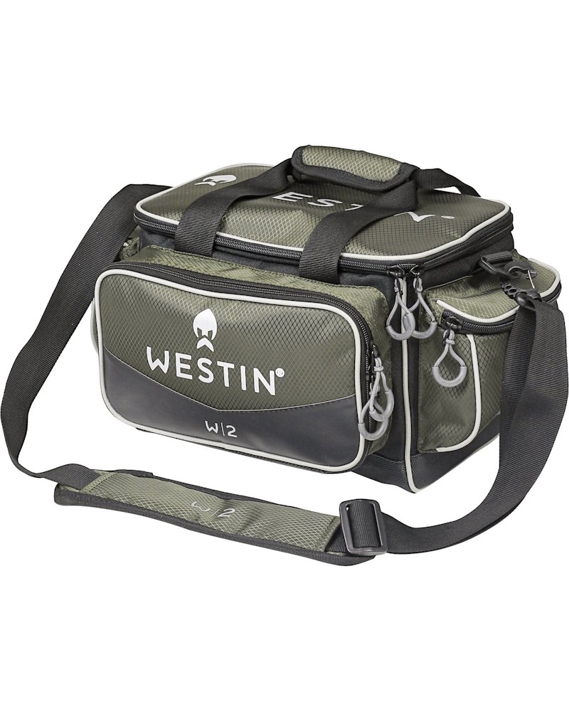Torba Spinningowa Z Pudełkiem Westin W2 Lure Bag 3 Boxes Small Forest Night 43x25x22cm