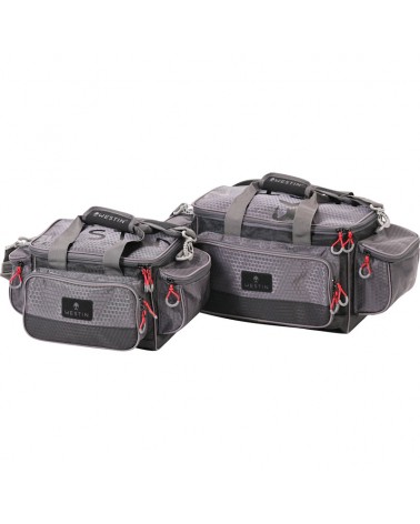 Torba Wędkarska Z Pudełkami Westin W4 Lure Loader 4 Boxes S Titanium Black 43x25x22cm