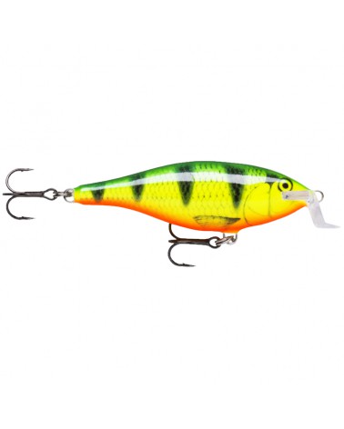 Wobler Rapala Shallow Shad Rap 7cm 7g FP Fire Perch 1.2-1.8m pływający