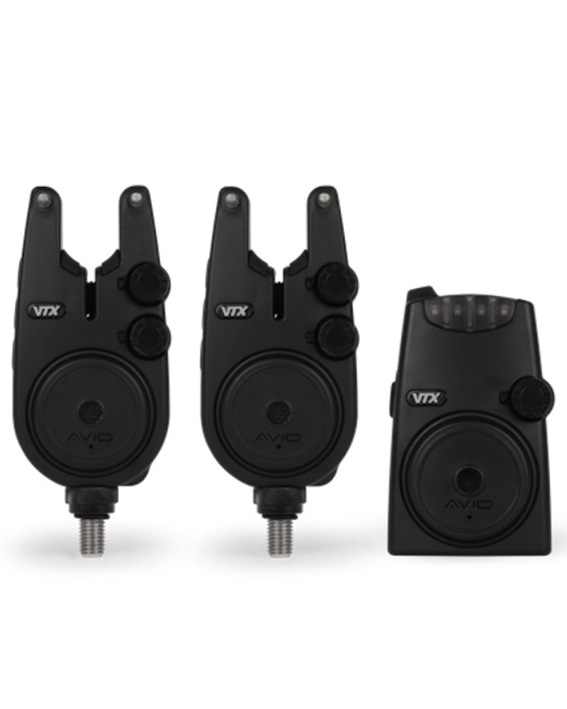 Zestaw Sygnalizatorów Brań Avid Carp VTX 2+1 Bite Alarm Set