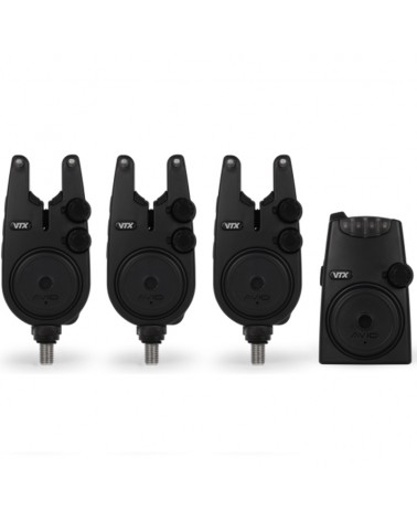 Zestaw Sygnalizatorów Brań Avid Carp VTX 3+1 Bite Alarm Set
