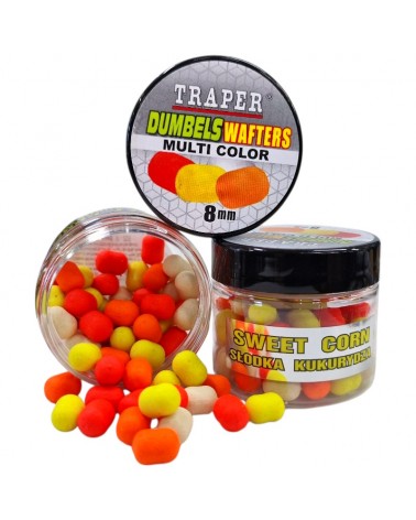 Dumbels Wafters Traper Multi Color Słodka Kukurydza Sweetcorn 8mm 25g