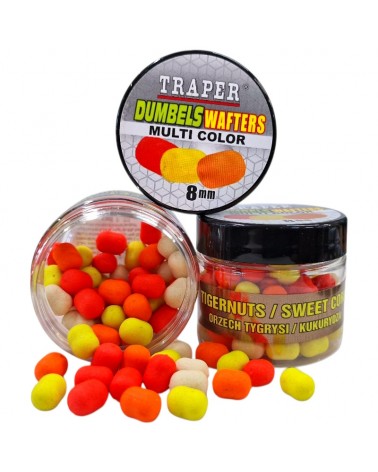 Dumbels Wafters Traper Multi Color Orzech Tygrysi Kukurydza 8mm 25g