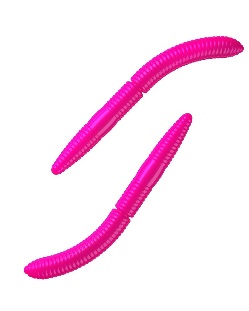 Przynęta Libra Lures Fatty D'Worm 65mm 1.30g 019 Hot Pink Bez Zapachu 10szt.