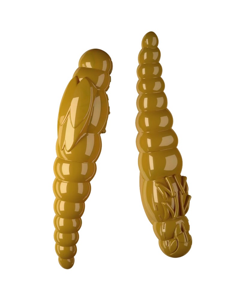 Przynęta Libra Lures Largo Slim 34mm 0.6g 036 Coffee Milk Bez Zapachu 12szt.