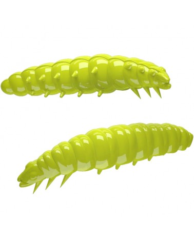Przynęta Libra Lures Larva 35mm 0.80g 006 Hot Yellow Bez Zapachu 12szt.