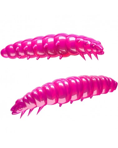 Przynęta Libra Lures Larva 35mm 0.80g 019 Hot Pink Bez Zapachu 12szt.