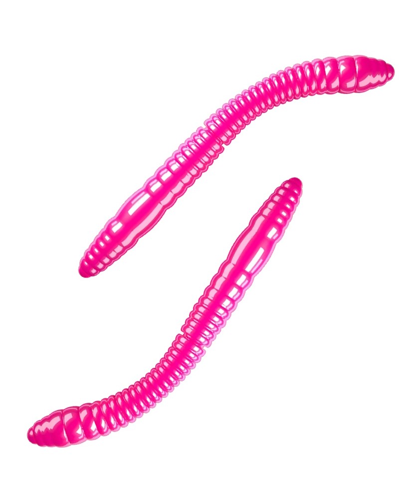 Przynęta Libra Lures Fatty D'Worm Tournament 55mm 1.20g 019 Hot Pink Bez Zapachu 12szt.