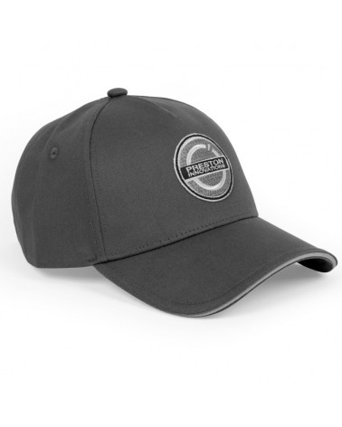 Czapka Wędkarska Z Daszkiem Preston Grey Granite Cap Szara