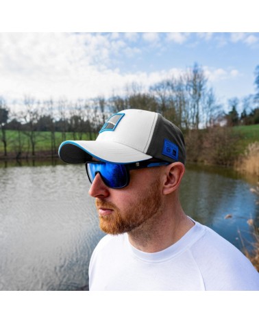 Czapka Wędkarska Z Daszkiem Preston White Drift Cap Biała