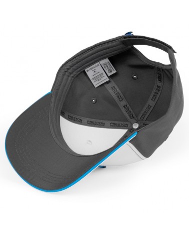 Czapka Wędkarska Z Daszkiem Preston White Drift Cap Biała