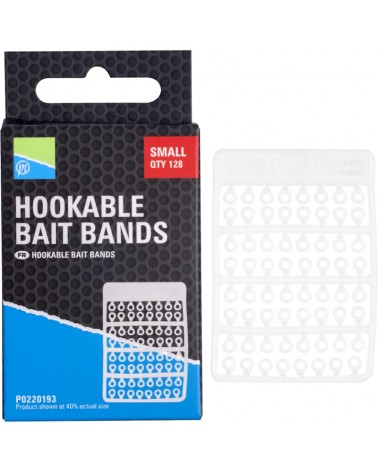 Gumki Do Pelletu Na Haczyk Preston Hookable Bait Bands Small 84szt.