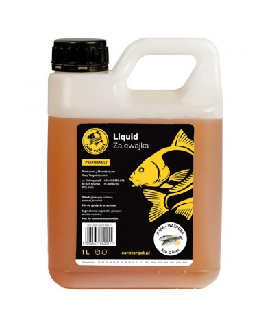 Liquid Gęsty Booster Carp Target Ryba Wątroba Fish Liver 1L PVA Friendly