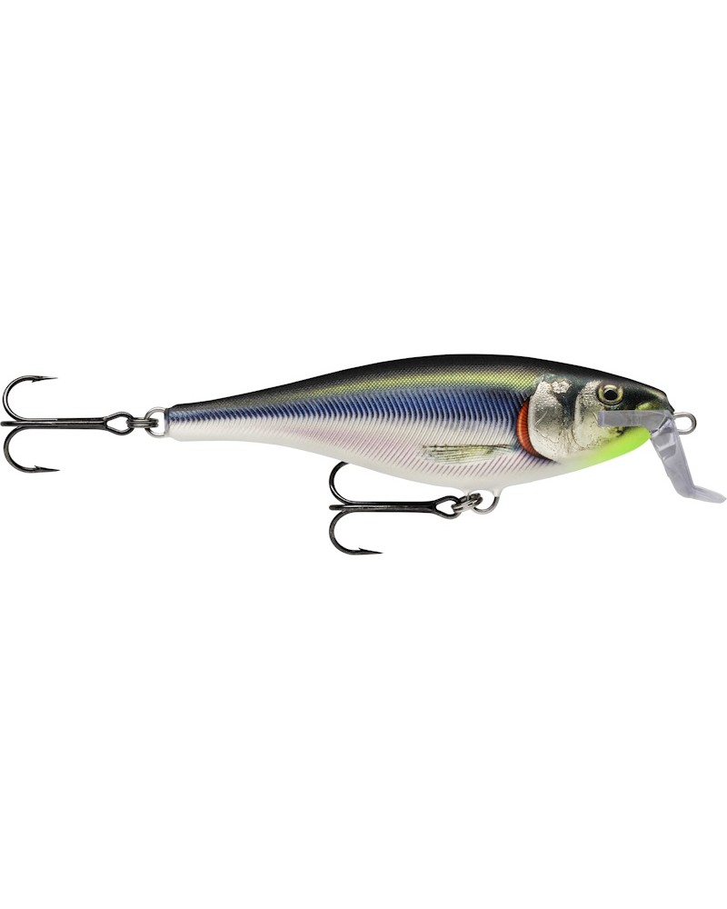 Wobler Rapala Super Shad Rap 14cm 45g RSML 1.5-2.7m Radioactive Smelt Pływający