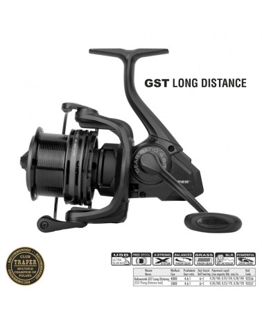 Kołowrotek Gruntowy Traper GST Long Distance