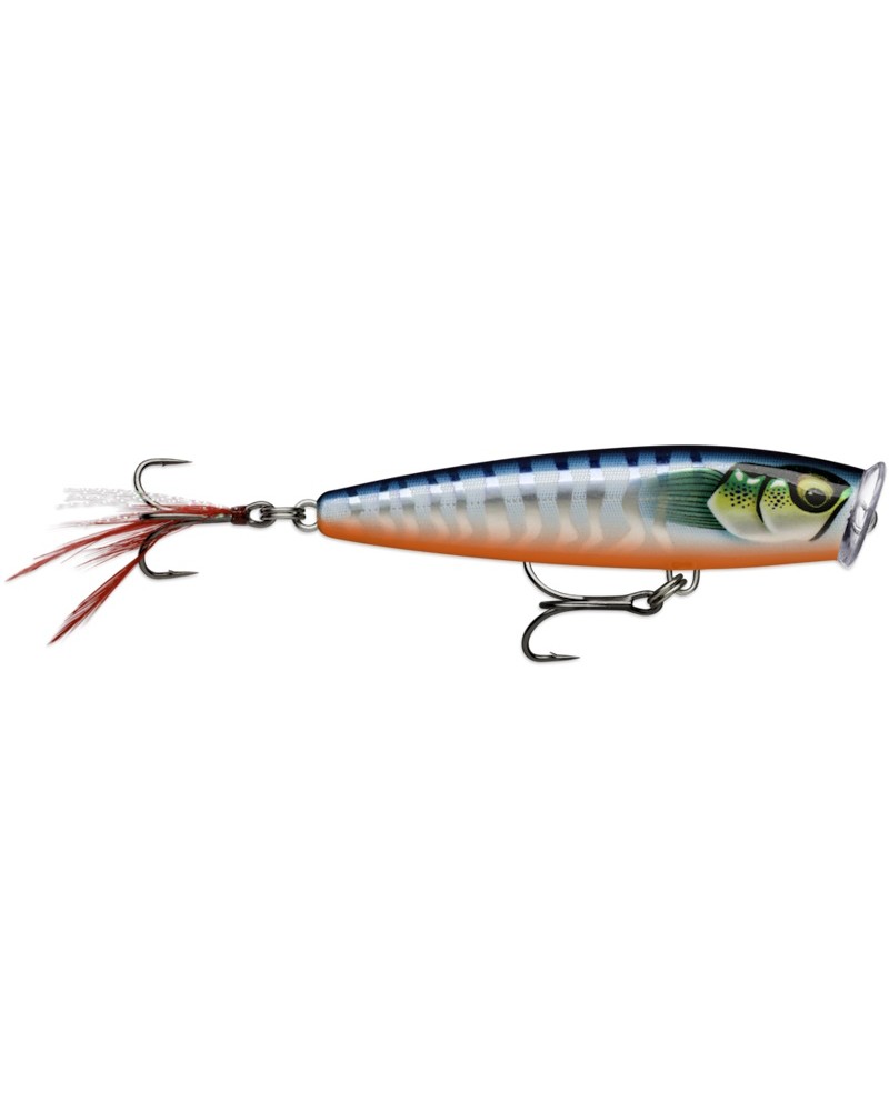 Wobler Powierzchniowy Rapala Skitter Pop Elite 9.5cm 17g GDHWHU Gilded Hot Wahoo UV Popper Floating