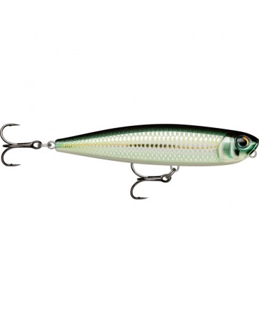 Wobler Rapala Precision Xtreme Pencil 10.7cm 21g BLK Bleak Topwater Floating