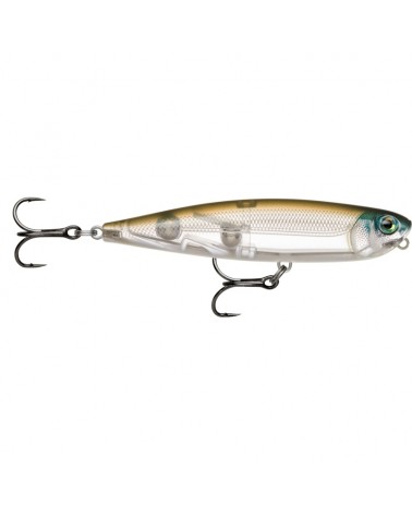 Wobler Rapala Precision Xtreme Pencil 8.7cm 12g GHSH Ghost Shiner Topwater Floating