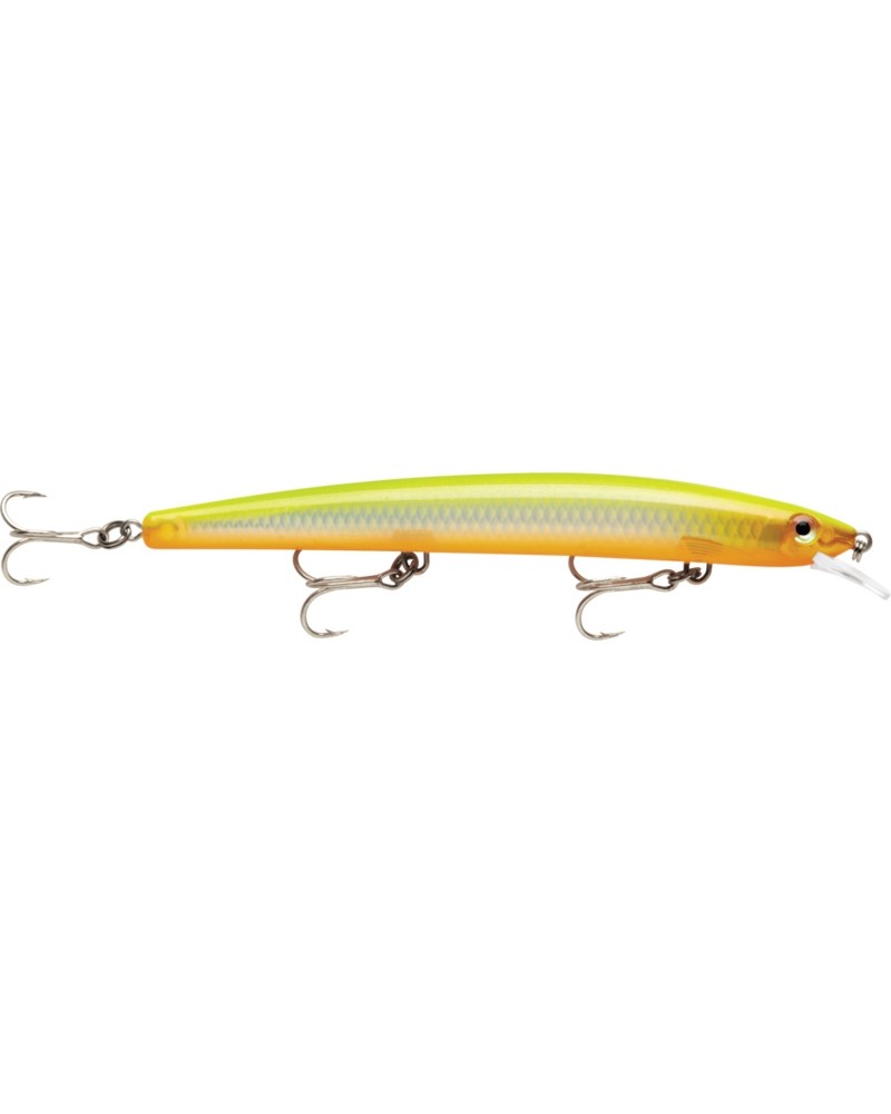 Wobler Rapala MaxRap 11cm 13g FHC Flake Hot Chartreuse 0.3-0.9m Suspending