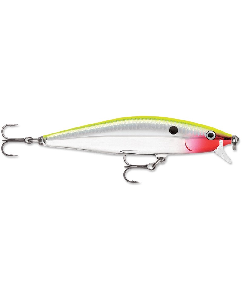 Wobler Rapala Flat Rap 10cm 12g CLN Clown 0.9-1.5m Slow Rising
